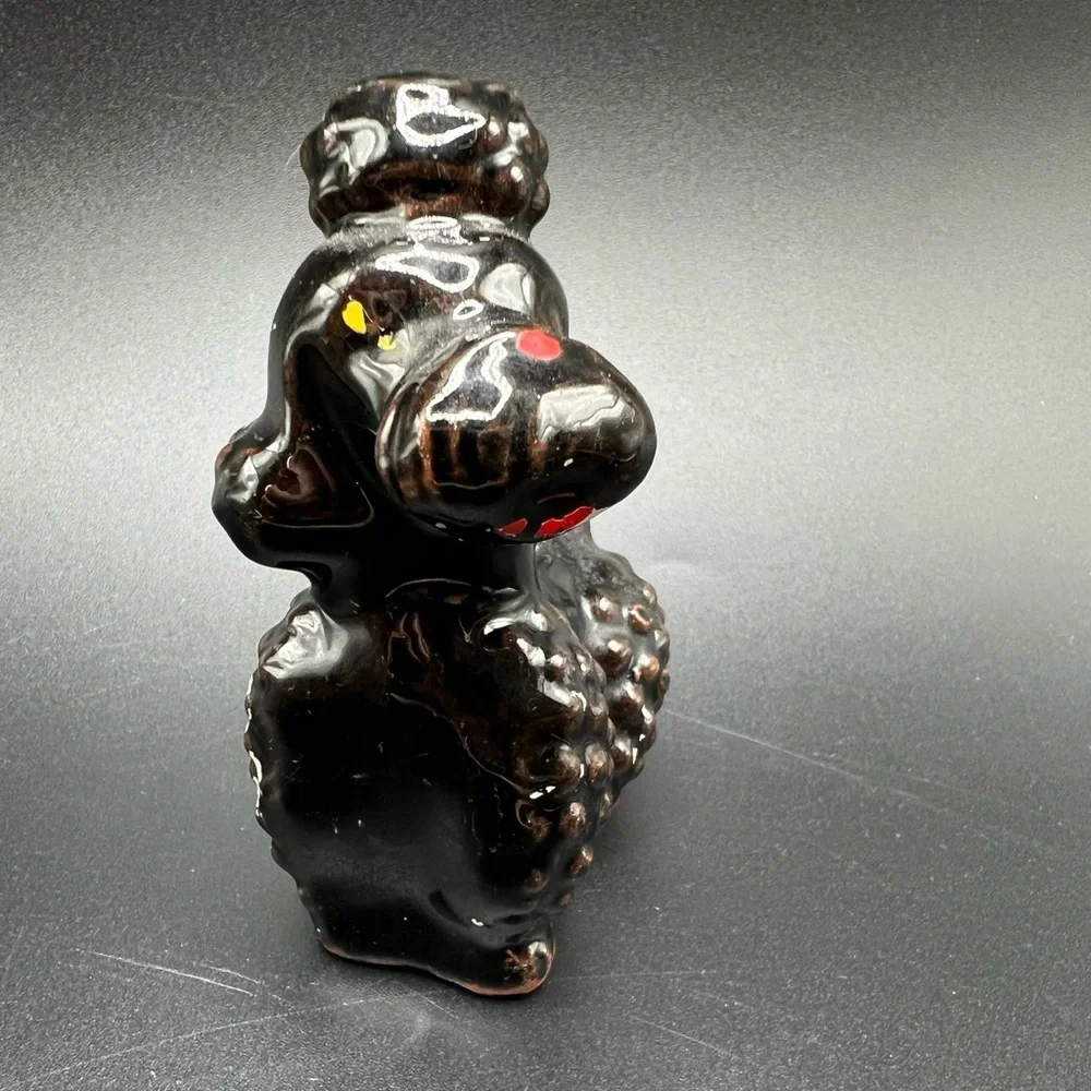 Redware Japan ceramic poodle MCM